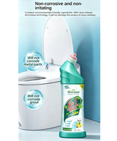 Tablettes nettoyantes WC détartrantes Green Island au puissant parfum de citron, formule 5-en-1, élimine les odeurs et élimine la tache jaune d'urine