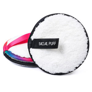 Lingettes démaquillantes en <span class=keywords><strong>coton</strong></span> microfibre extra-douceur réutilisables de marque privée pour le visage lingettes démaquillantes pour la magie blanche - Product Image 3