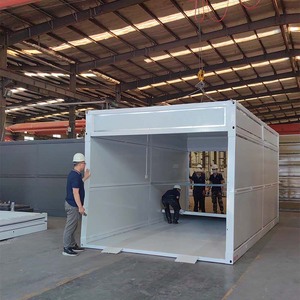 <span class=keywords><strong>Garage</strong></span> Mobile Pliable Conteneur Salle d'Emballage <span class=keywords><strong>Garage</strong></span> Pliant Isolé Maison Parking Extérieur - Product Image 2