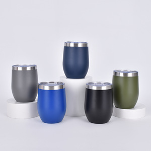 RTS 20 OZ White Blanks Stainless Steel Straight Tumbler Handle Lid Double Wall Vacuum Insulated Leakproof Lid High Quality 600ml - Product Image 1