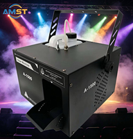 Équipement d'éclairage de scène professionnel, machine à brouillard à base d'eau 1500W DMX512 3L, machine à brouillard continu pour scène et fête