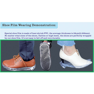 Distributeur <span class=keywords><strong>de</strong></span> couvre-chaussures jetables Sikerma pour la maison - Rouleau <span class=keywords><strong>de</strong></span> film protecteur pour chaussures - Maintien <span class=keywords><strong>de</strong></span> la propreté des sols sans effort - Product Image 5
