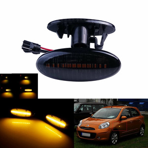 Nissan <b>CUBE</b> Qashqai KOLEOS Renault SMART LED Turn Signal 4539062601 PZ115 ABS Side <b>Light</b> For Retrofit Upgrade - Product Image 1