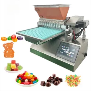 Material box capacity 10 liters automatic candy machine 304 stainless steel Weight 80kg bulk candy machine