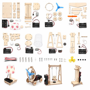 ชุดทดลองวิทยาศาสตร์ไฟฟ้าสุดเจ๋ง OKYN-Y2108 ชุดประกอบ STEM ทำเองจากไม้ ของเล่นวงจรไฟฟ้าสุดเท่ สำหรับเด็กอายุ 6 ปีขึ้นไป - Product Image 3