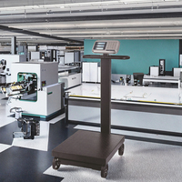 Timbangan Elektronik LCD Komersial Baja Tahan Karat Industri 600KG dengan Platform Penghitung Harga, Timbangan Platform OEM ODM