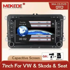 Wince Xe AM FM Radio 7 "Cho VW/Volkswagen/Golf/Passat/B7/B6/Skoda/Seat/Octavia/Polo/Tiguan GPS Navigation Stereo CD DVD Player