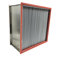 Panel Fiberglass JY Filter HEPA H13/H14 untuk Industri Pendingin Udara Ruang Bersih Rumah Sakit, Dimensi Dapat Disesuaikan