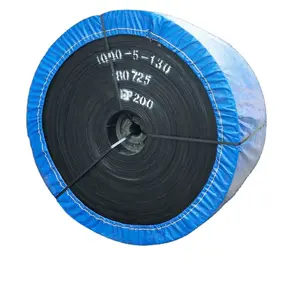 China Professional Manufacturer High strength EP Rubber Vacuum Concrete Flat Flex Conveyor Belt For Sale