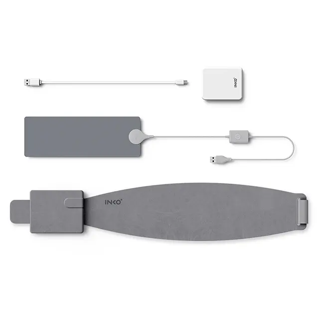 INKO warming belt Heating Pad USB Electric Waist Heating Pad Belt with 3 heating setting premium Slim Fit Warmer