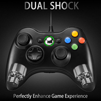 Manette filaire pour Xbox 360, contrôleur PC, télécommande, manette pour Xbox 360, manette de jeu
