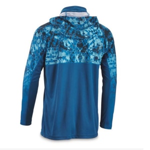 Chemise de pêche à manches longues à séchage rapide, personnalisable, imperméable, respirante, avec capuche, UPF 50, sweats à capuche de pêche - Product Image 2