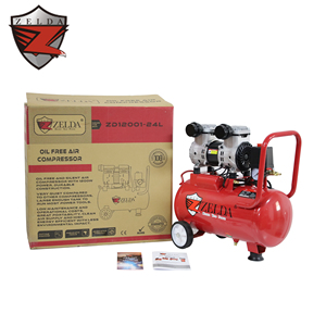 220V Silent Air Compressors Powerful Car air Compressor Oil Free Air Compressor 24L <b>Portable</b> air Compressor - Product Image 6