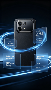Note 60 Pro : Charge ultra-rapide, longue autonomie, double SIM, téléphone débloqué mondial, emballage professionnel - Product Image 4