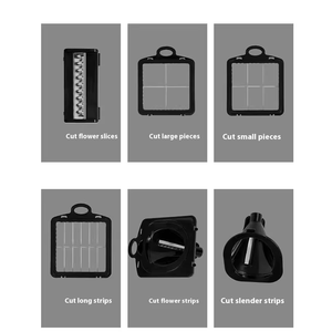 Hachoir à légumes multifonctionnel 26 en 1, articles de cuisine en métal, trancheuse mandoline, coupe-légumes manuel - Product Image 5