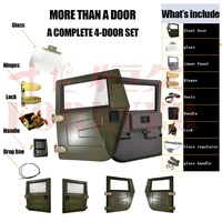 Assemblages de portes quatre battantes Dongfeng Humvee série EQ2050 avec noyaux de serrure – Porte Humvee