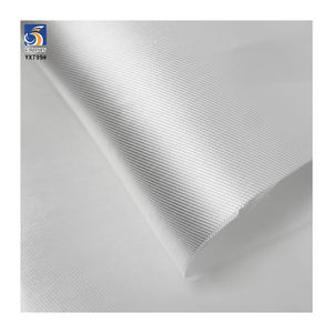 DMF19-1 190gsm Medium Firm gewebt Mikado Satin Stoff 100% Polyester weiß Mikado Stoff für Braut Kleid - Product Image 6