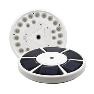 Luces <span class=keywords><strong>LED</strong></span> de poste impermeables para exteriores, 26 luces <span class=keywords><strong>LED</strong></span> con energía <span class=keywords><strong>Solar</strong></span>, luz <span class=keywords><strong>Solar</strong></span> superbrillante - Product Image 2