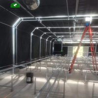 Serre à privation de lumière GT Medical Plants entièrement automatisée à 100% d'occultation
