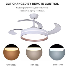 48 pouces Ventilador <span class=keywords><strong>Led</strong></span> <span class=keywords><strong>ventilateur</strong></span> de plafond <span class=keywords><strong>lustre</strong></span> avec lumières télécommande 6 vitesses cuivre moteur chambre moderne bldc <span class=keywords><strong>ventilateur</strong></span> de plafond - Product Image 4