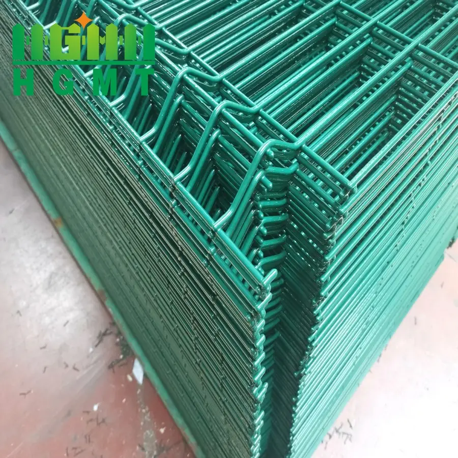 3D Fence Welded Wire Mesh Panel Curvy Welded Pending Fence