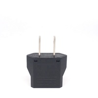 Câble d'alimentation de l'UE à 2 broches US JP CN Plug Adapter EU European to US American Japan China Travel Adapter Electrical Socket