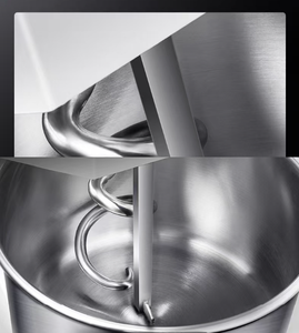 Mezcladora de Masa Comercial de Acero Inoxidable de Alta Demanda para Panadería, Molino de Harina de Trigo y Maíz con Agitador Espiral y Control Digital de Dos Velocidades - Product Image 2