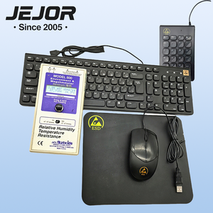 Set Tastiera e Mouse USB Antistatico ESD Permanente in Plastica per Camera Bianca, Cablato e Wireless - Product Image 1