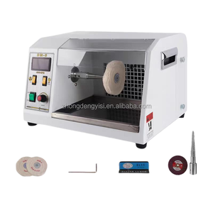 Stainless Steel Motor Frequency Conversion Strong Suction <b>Bench</b> Polisher for Lathe Jewelry <b>Tool</b> Watch Band - Product Image 1