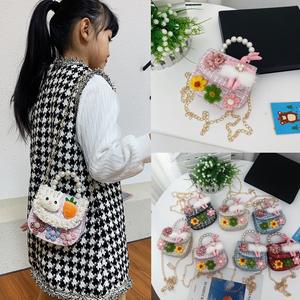 Children's Small Crossbody <strong>Bag</strong> for Girls Cute Princess Chain <strong>Bag</strong> Fragrance Bow Fashion Girls Sling <strong>Bag</strong> Handbag Coin Purse Wallet - Product Image 4