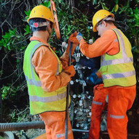 Machine de réparation et de rechapage de canalisation UV CIPP avec moteur et pompe pour la réhabilitation sans tranchée et le durcissement ultraviolet
