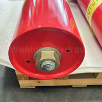 Cylindre hydraulique à piston droit durable de la série FC à 4 étapes, utilisé pour les remorques à benne basculante