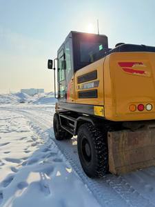 Prix bas – Machine de terrassement d'occasion Sany SY155C Pro SY155H – Vente d'excavatrice sur roues hydraulique Sany SY155W Pro d'occasion de haute qualité - Product Image 2