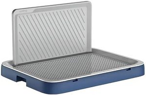 Pet Dog <b>Cat</b> <b>Litter</b> Toilet Mat Training Indoor Plastic Tray Grass Training System <b>Litter</b> Box for Dogs - Product Image 1