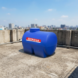 Réservoir d'eau horizontal en plastique PE de haute qualité, 500 litres, qualité alimentaire, moulage par soufflage, fabriqué au Vietnam - Product Image 3