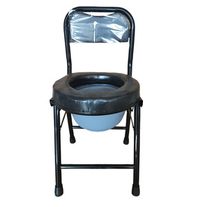 <b>Commode</b> <b>Chair</b> For Elderly And Pregnant Women Portable Toilet Seat With Thickened Reinforced Design Hospital Use - Product Image 1