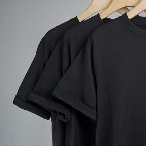 Custom 100% Cotton Drop Shoulder Tee T Shirt for <b>Men</b> Blank Heavy Weight Oversized Tshirt Printing <b>Men</b>' <b>S</b> T Shirts - Product Image 3