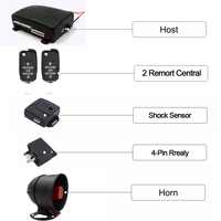Kerui-capteur numérique de volume variable pour système d'alarme de voiture, sirène, alarme ODM/OEM, led ultrasonique