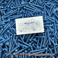 MALAXY RUSPERT Tornillos De Hormigon De Cabeza Hexagonal Phillips 1/4 3/16 C1022, 1000 Horas Azul O Blanco