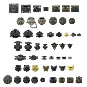 Antique Bronze Clasp <b>Lock</b> Zinc Alloy Vintage Box <b>Lock</b> Hardware DIY Bag Accessories - Product Image 5