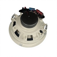 Haut-parleurs de plafond 6,5 pouces, impédance 8 ohms, pour musique d'ambiance, audio clair dans les bureaux, les maisons et les magasins