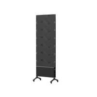 Afficheur publicitaire LED HD P1.95 1mx2m, série 1m, pliable haut-bas, portable, sur pied