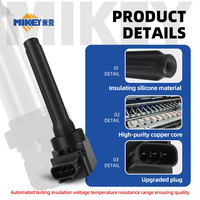 MIKEY FK0443 Engine Ignition Coils for Mitsubishi Outlander Eclipse Cross High Quality Auto Parts 1832A067 4J11 4J12 4B40