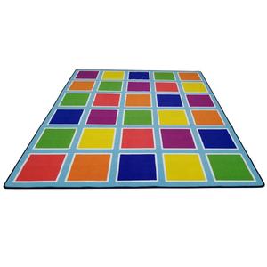 שטיחים בכיתה ילדים צבע ערך ישיבה עבות משחק עבה מחצלת ילדים שטיח עם כביש ועיצובים תנועה - Product Image 2