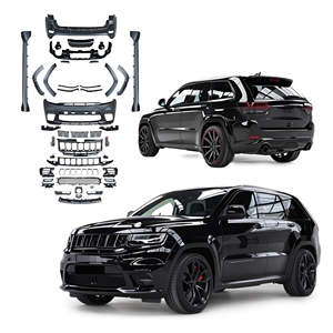 Kit de Carrocería de Alta Calidad para <span class=keywords><strong>Jeep</strong></span> Grand <span class=keywords><strong>Cherokee</strong></span> 2013-<span class=keywords><strong>2021</strong></span>, Conversión a <span class=keywords><strong>SRT</strong></span>-8, Fácil Instalación, Parrilla, Parachoques, Faldones Laterales, Accesorios - Product Image 1
