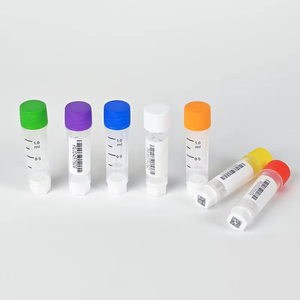 AMNGENT 3-en-1 2d Flacons Cryogéniques Tube 0.5ml 1.0ml 1.5ml 2.0ml 5.0ml Tolérance-192 ℃ -121 ℃ Tri Code Flacons Cryogéniques Tube - Product Image 4