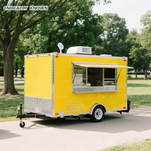 OEM Hot Dog Concession <b>Trailers</b> Fast Kiosk <b>Mobile</b> Van Kitchen Coffee <b>Trailer</b> <b>Restaurant</b> Food Car - Product Image 3
