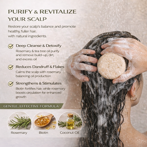 <span class=keywords><strong>Shampooing</strong></span> <span class=keywords><strong>solide</strong></span> au romarin pour la croissance des cheveux, <span class=keywords><strong>shampooing</strong></span> <span class=keywords><strong>solide</strong></span> naturel pour cheveux gras, soin du cuir chevelu, sans sulfate, soin capillaire végétalien - Product Image 3