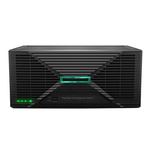 HPE ProLiant MicroServer Gen11 Micro Tower Server Intel Xeon E-2400 DDR5 4-Port 1GbE ILO6 Remote Management and PCIe 5.0
