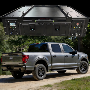 Sistema di Stoccaggio Modulare All-in-One per Campeggio e Overlanding, con Box per Acqua e Alimentazione, per Cassone Pickup GMC Sierra Canyon - Product Image 2
